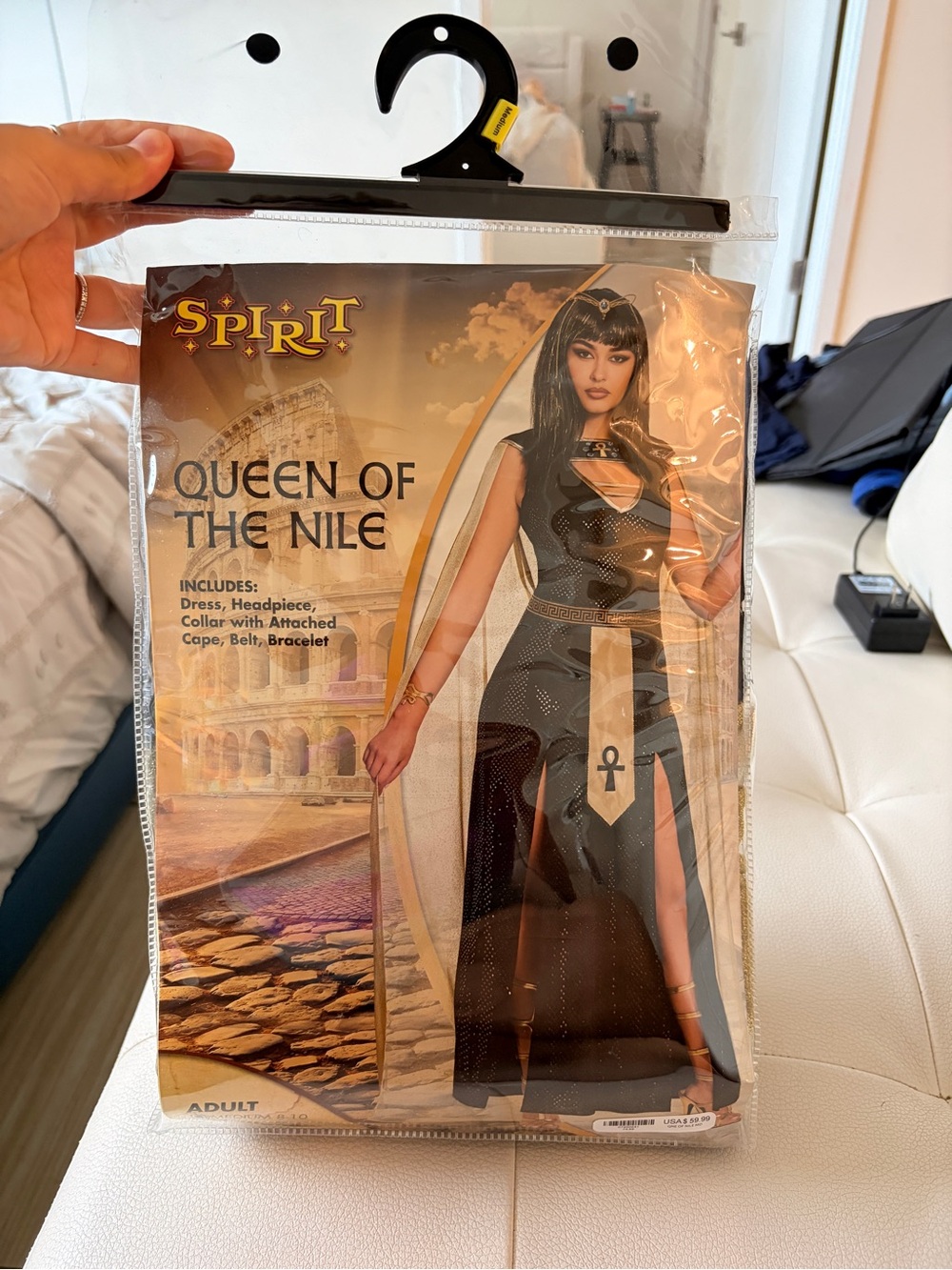 Spirit Black and Gold Egyptian Queen Costume - Picture 1 of 10